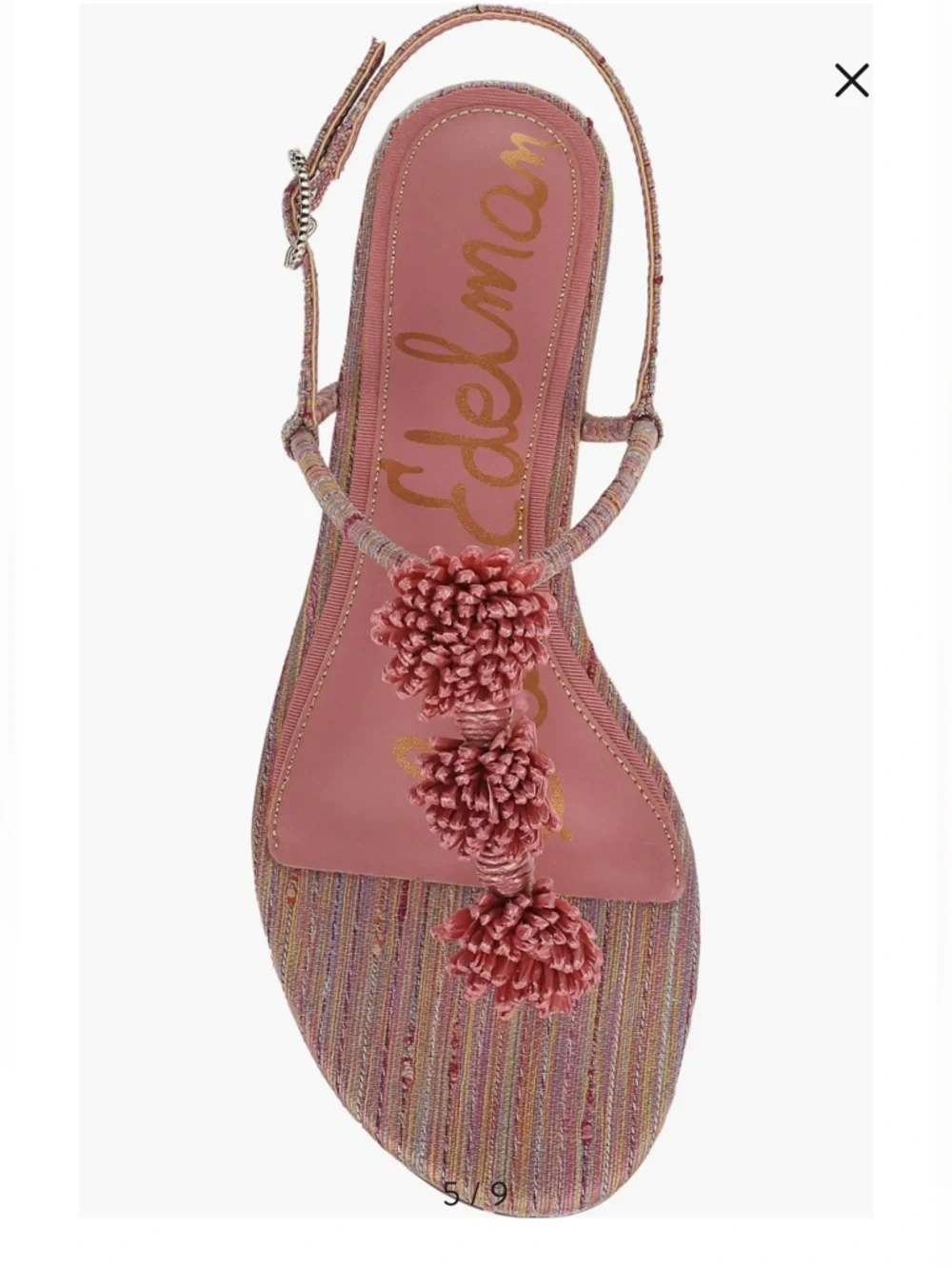 Sam Edelman Pink Eliza Sandals NWT - Picture 6 of 9